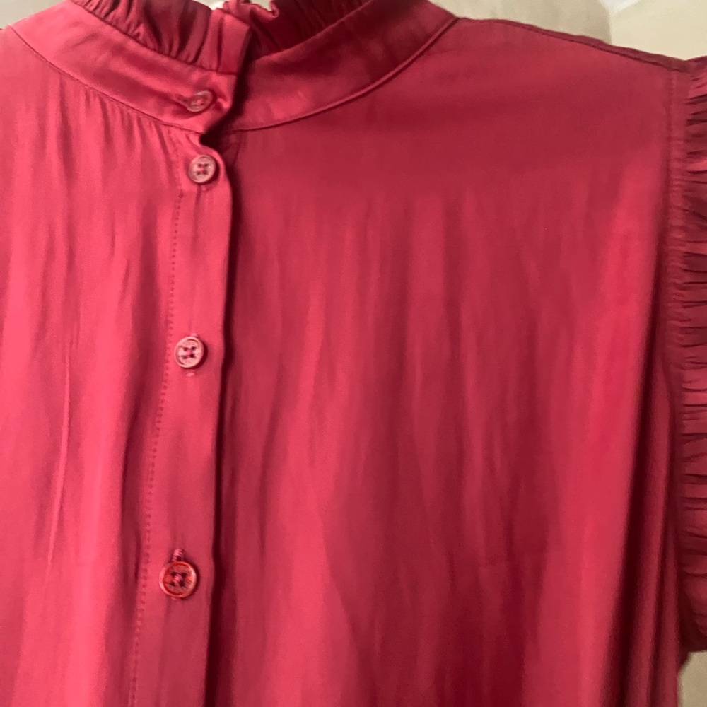 Zadig & Voltaire Burgundy Maxi Dress - Picture 13 of 16